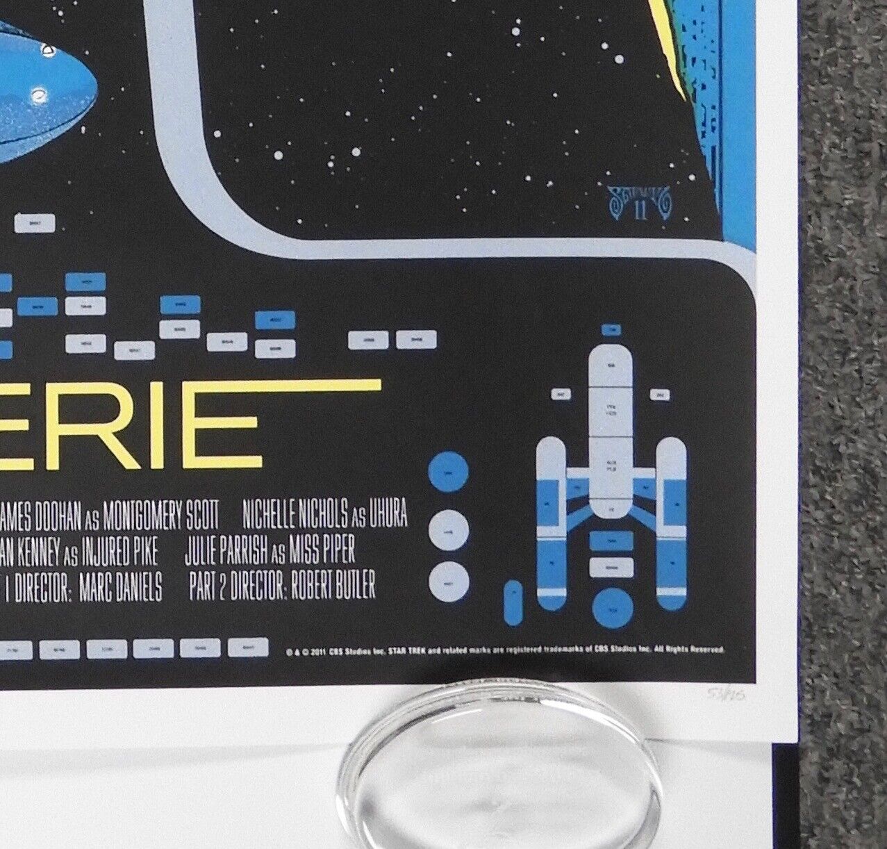 STAR TREK THE MENAGERIE Poster Limited Edition MONDO Print Mike Saputo Litho