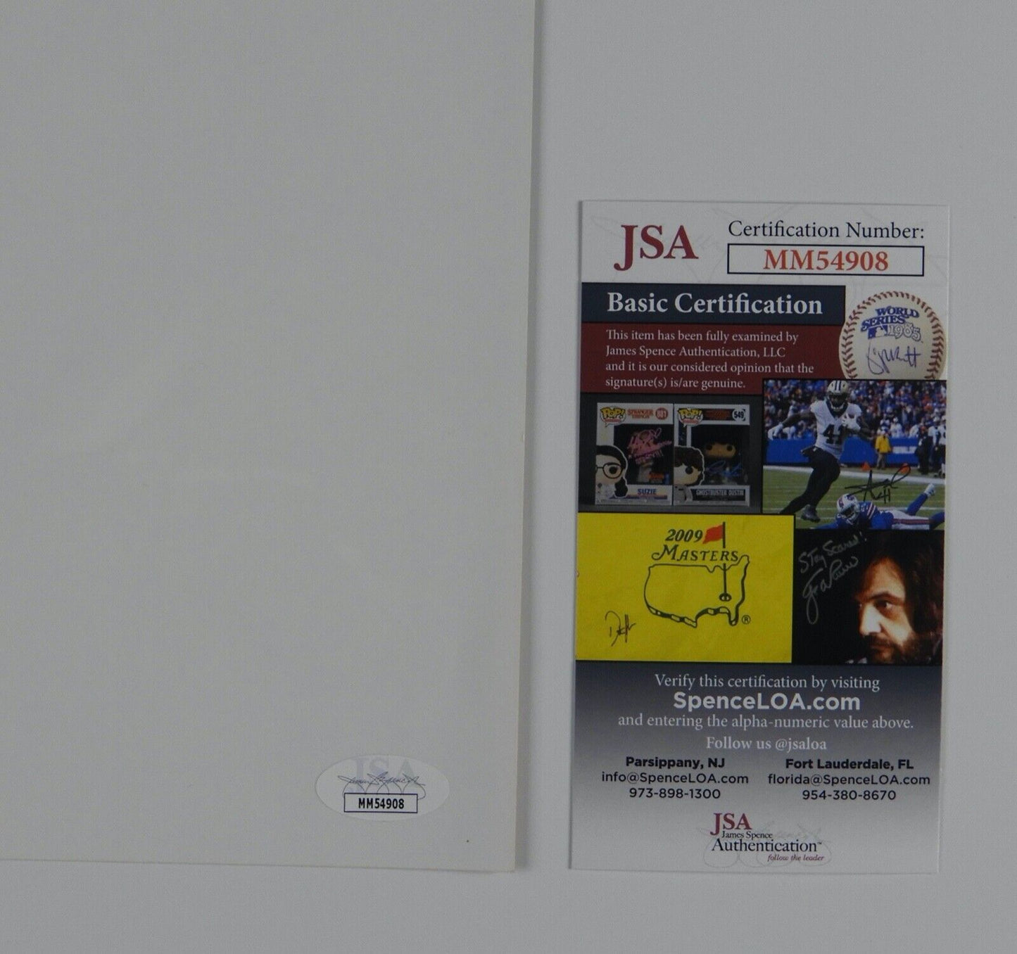 Mia Sara JSA Autograph Signed Photo 8 x 10 Ferris Bueller's Day Of