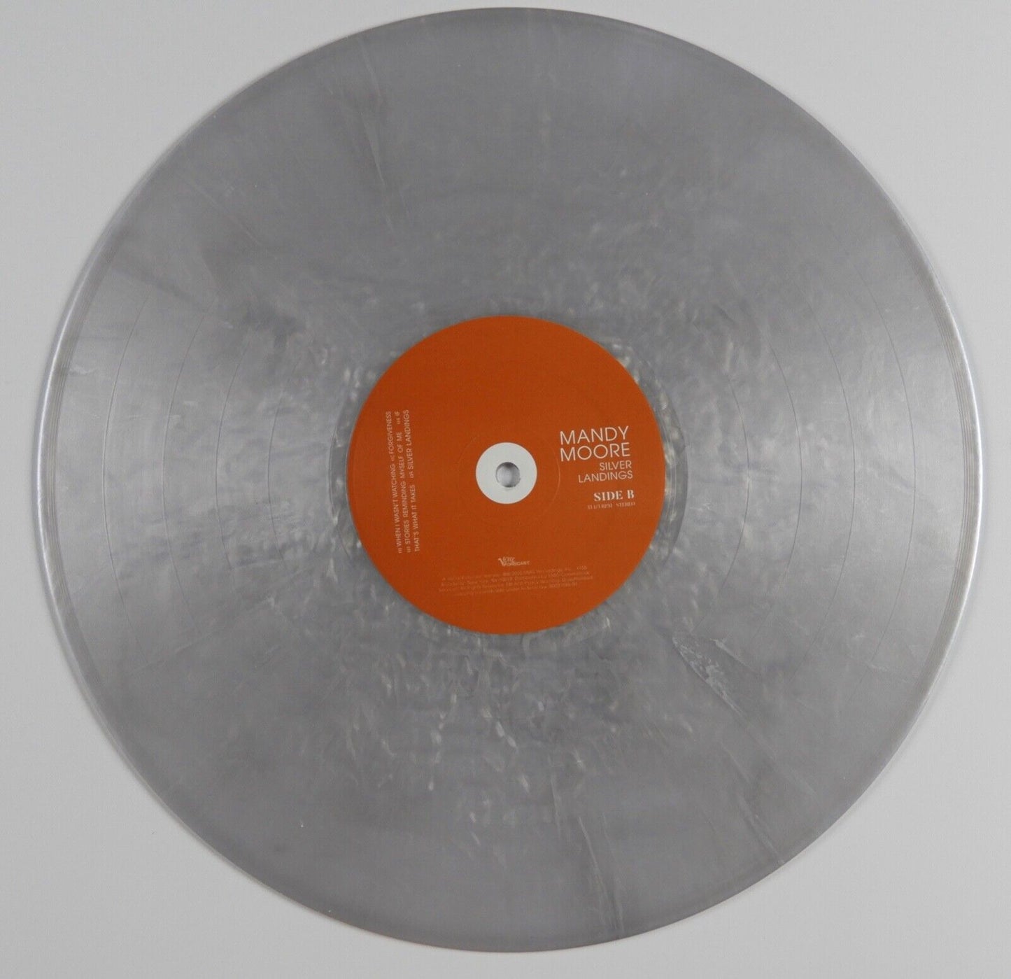 Mandy Moore JSA Signed Autograph Album Record LP Silver Landings