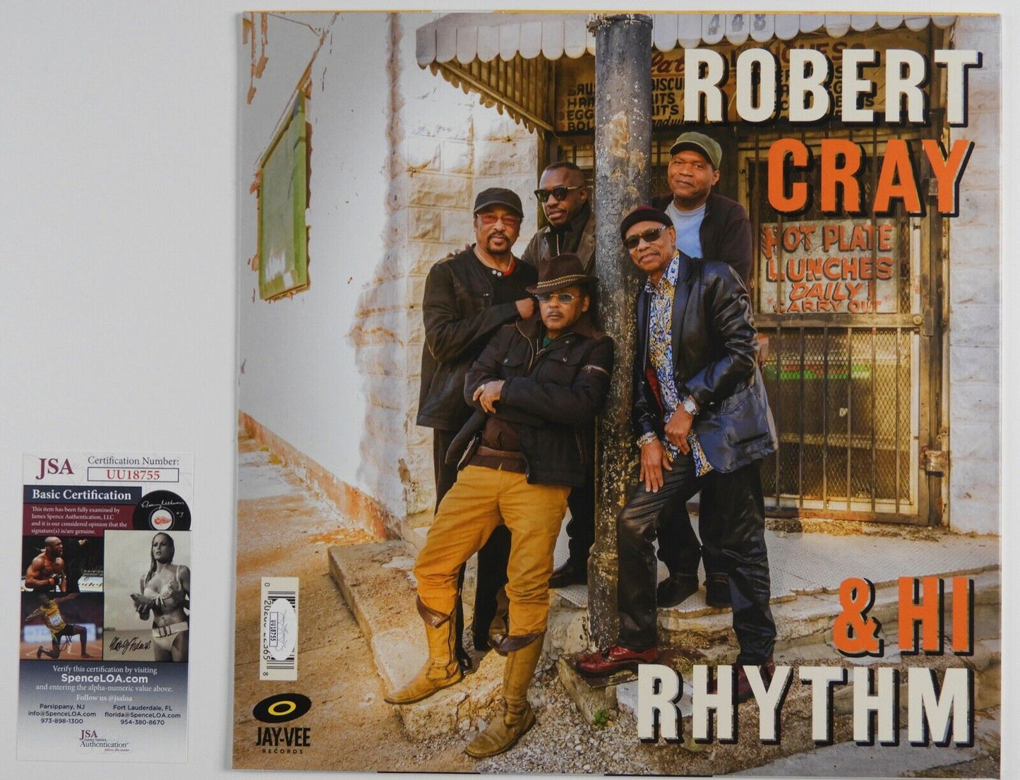 Robert Cray JSA Autograph Signed Record Album & Hi Rhythm