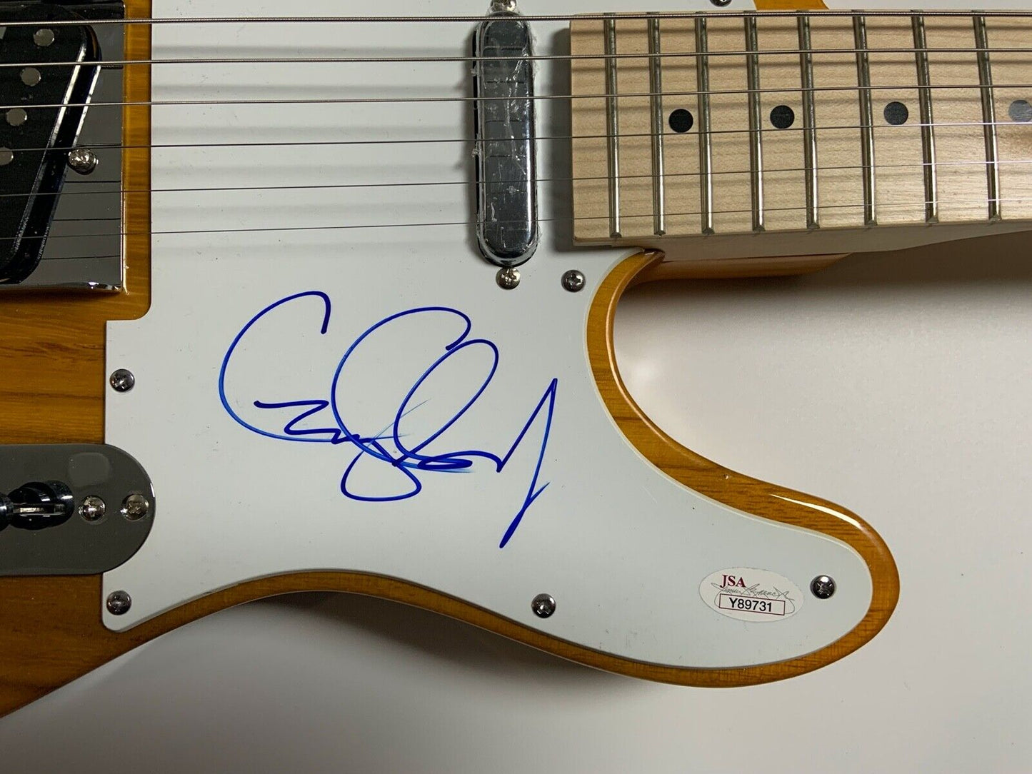 Gary Clark Jr Autograph Signed Guitar Telecaster JSA COA