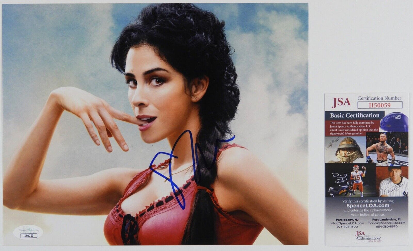 Sarah Silverman Autograph JSA 8 x 10 Signed Photo