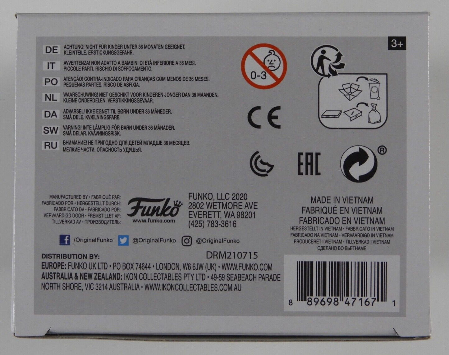 Run DMC Signed Autograph Funko Pop 200 JSA COA Pop Rocks