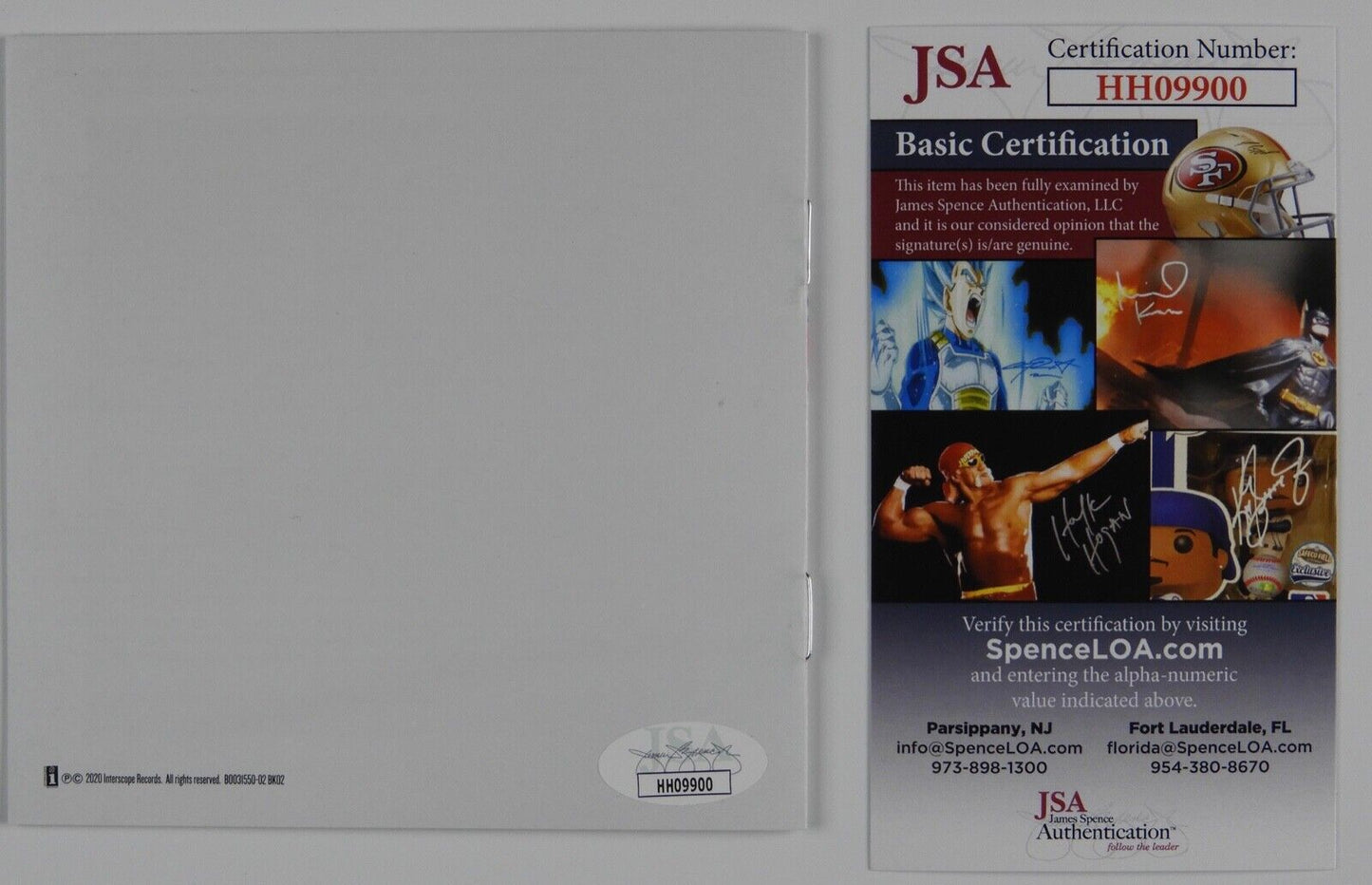 Selena Gomez Rare JSA Signed Autograph CD Booklet