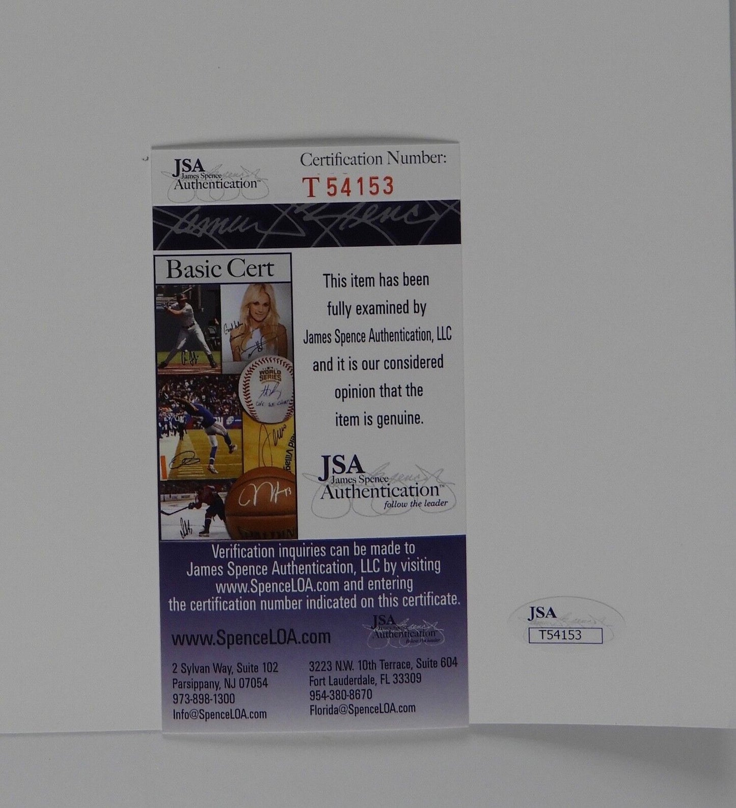 Camren Bicondova JSA Catwoman Selina Gotham JSA Autograph Signed Photo 11 x 14