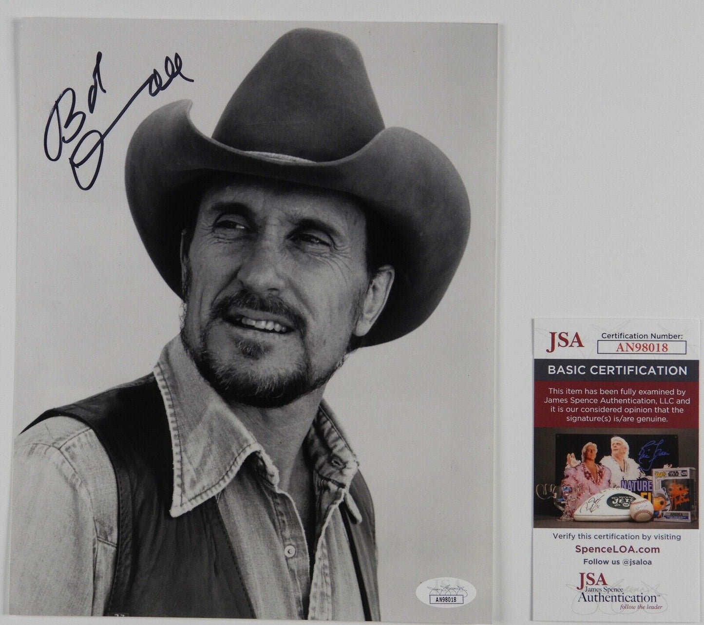 Robert Duvall JSA Signed Autograph 8 x 10 photo Tender Mercies