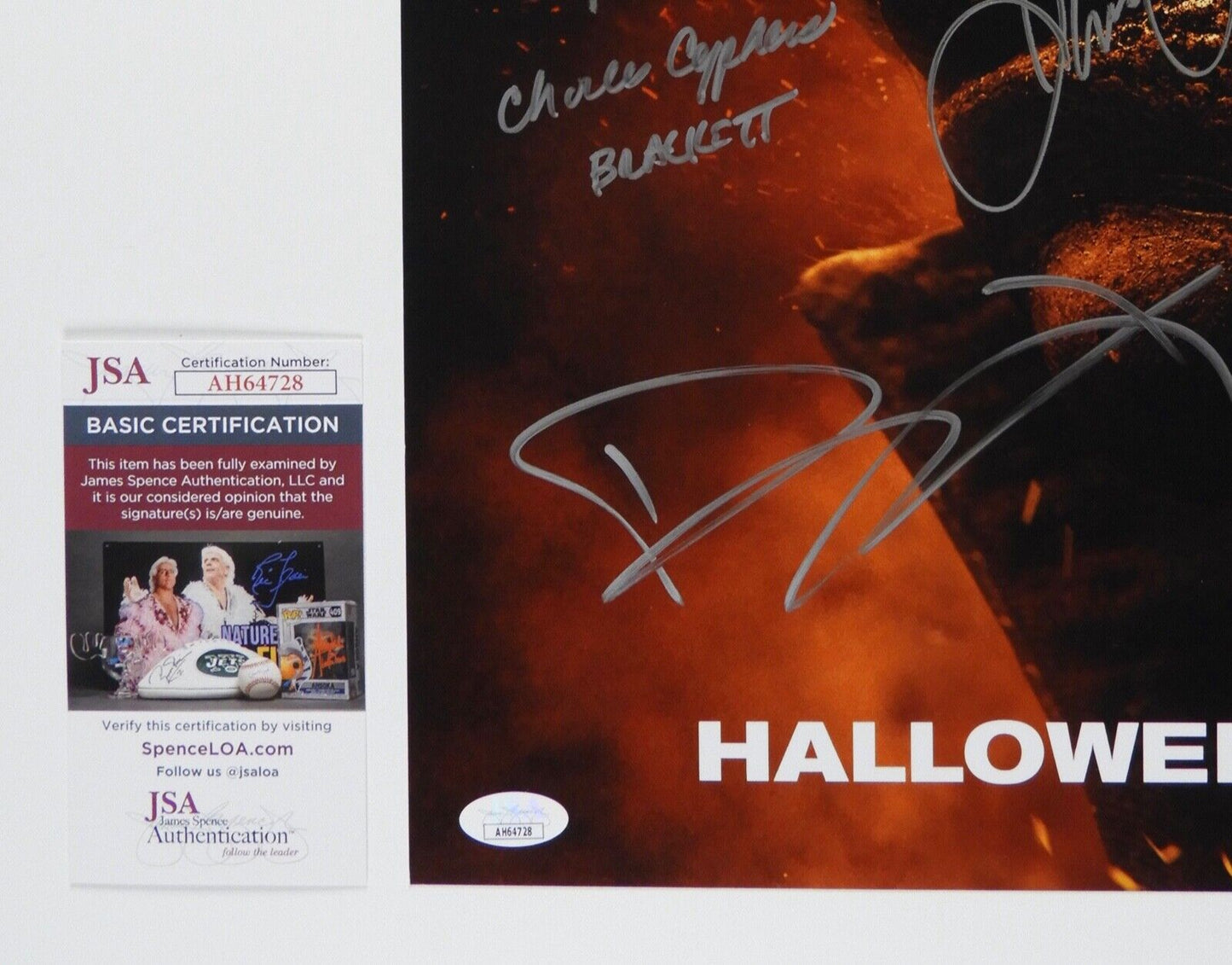 Halloween Kills JSA Signed Autograph 12 x 18 Photo