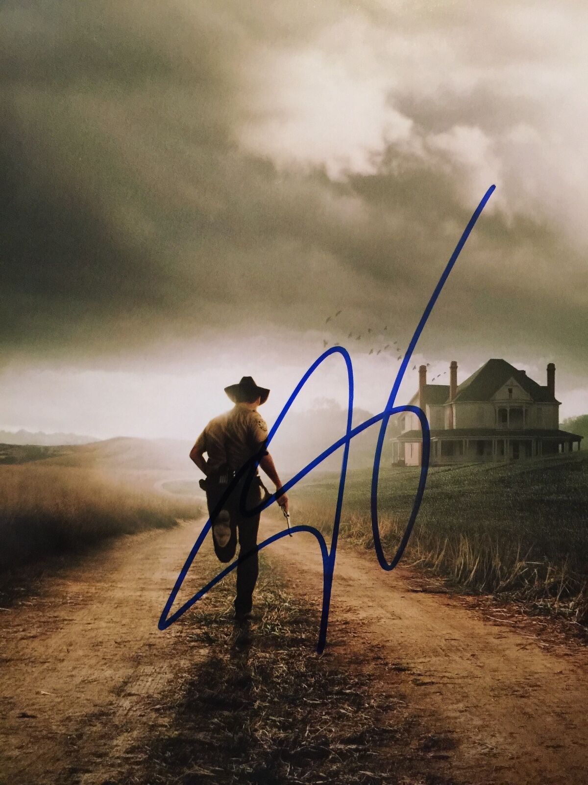 The Walking Dead Cast Autograph Signed Photo JSA 4x Daryl Michonne