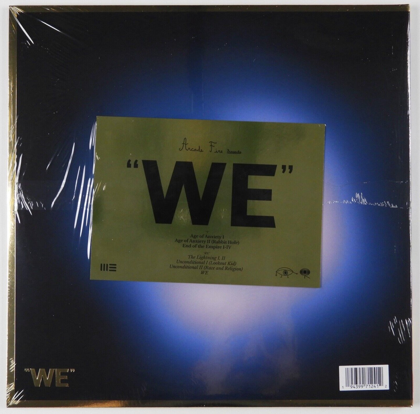 Arcade Fire WE Signed Autograph Album Vinyl Fully Signed Card Included