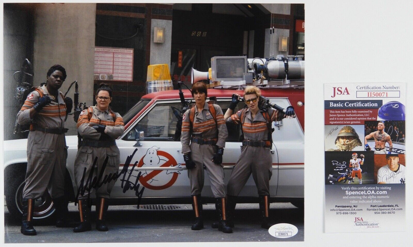 Melissa McCarthy Autograph JSA 8 x 10 Signed Photo Ghostbusters
