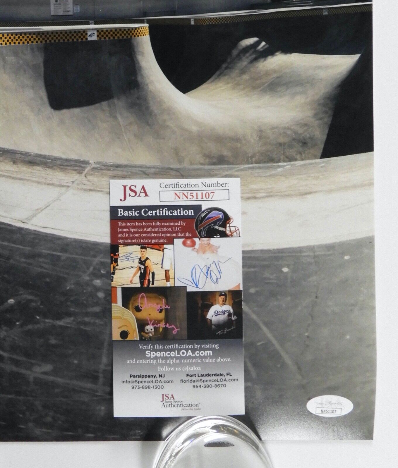 Tony Hawk Signed Autograph 12 x 18 JSA COA skateboard legend