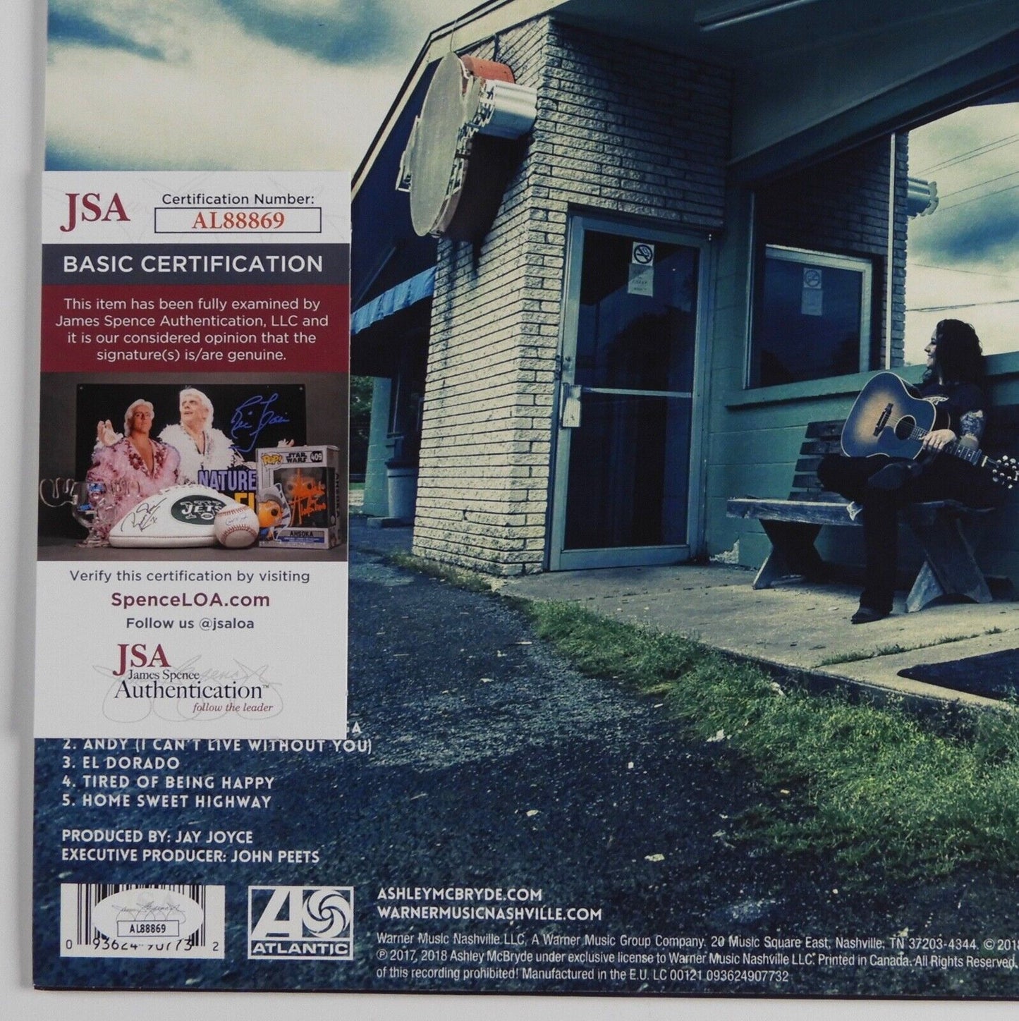 Ashley McBryde JSA Signed Autograph Album Record Girl Going Nowhere