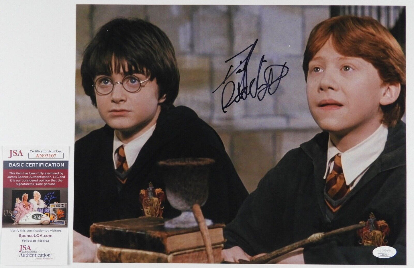 Daniel Radcliffe JSA Signed Autograph 11x14 Photo Harry Potter