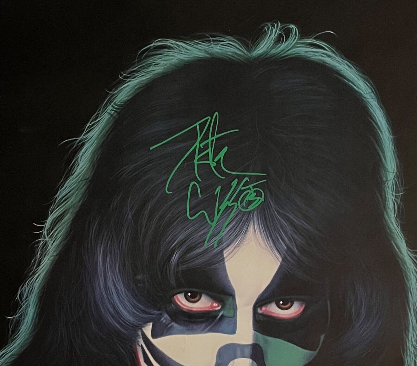 KISS Peter Criss Signed Autograph JSA Solo Aucoin Original Poster 1978