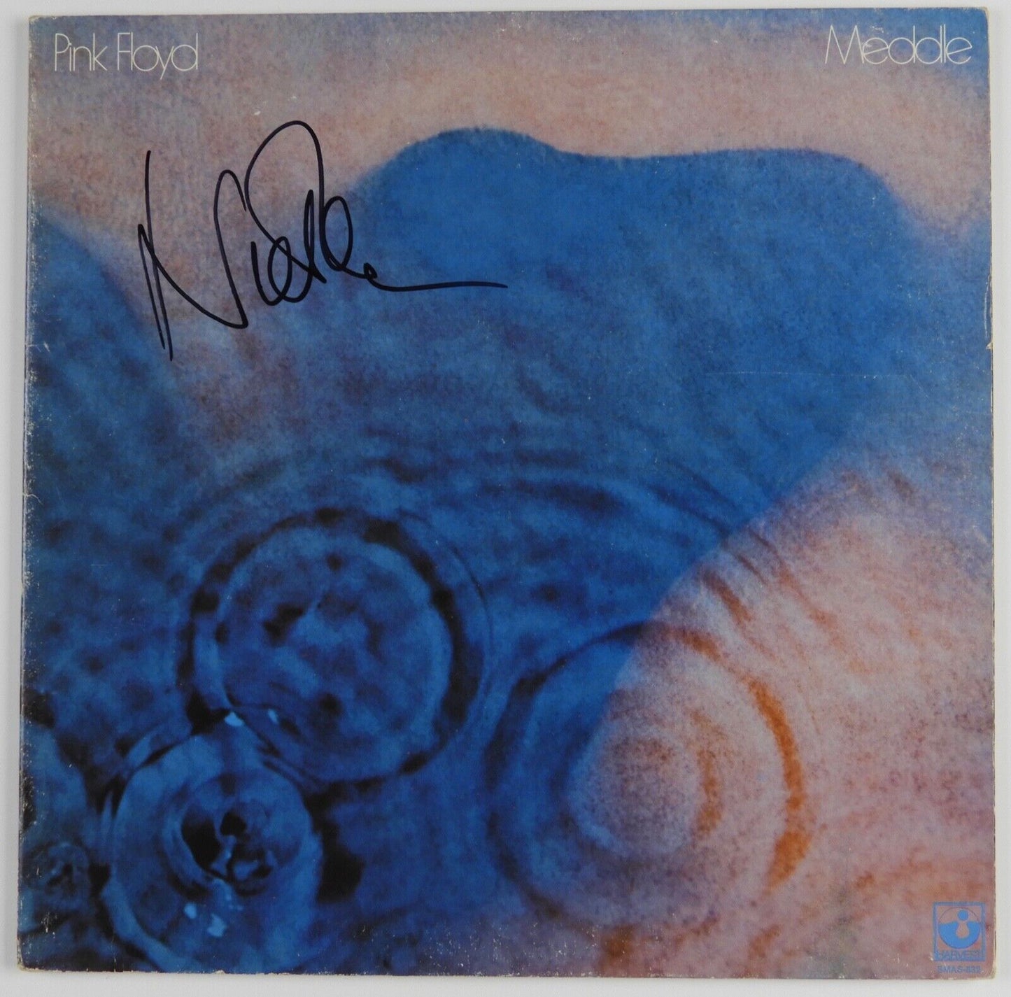 Pink Floyd Nick Mason JSA Signed Autograph Album Record Meddle