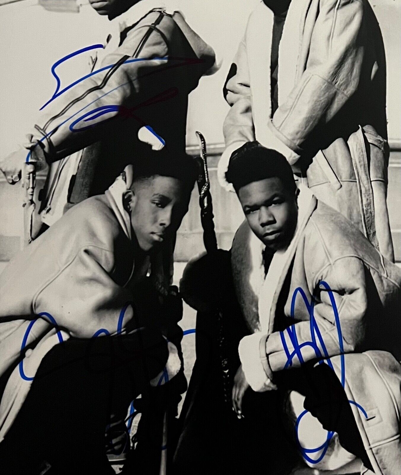 Boyz II Men JSA Signed Autograph 8 x 10 Photo