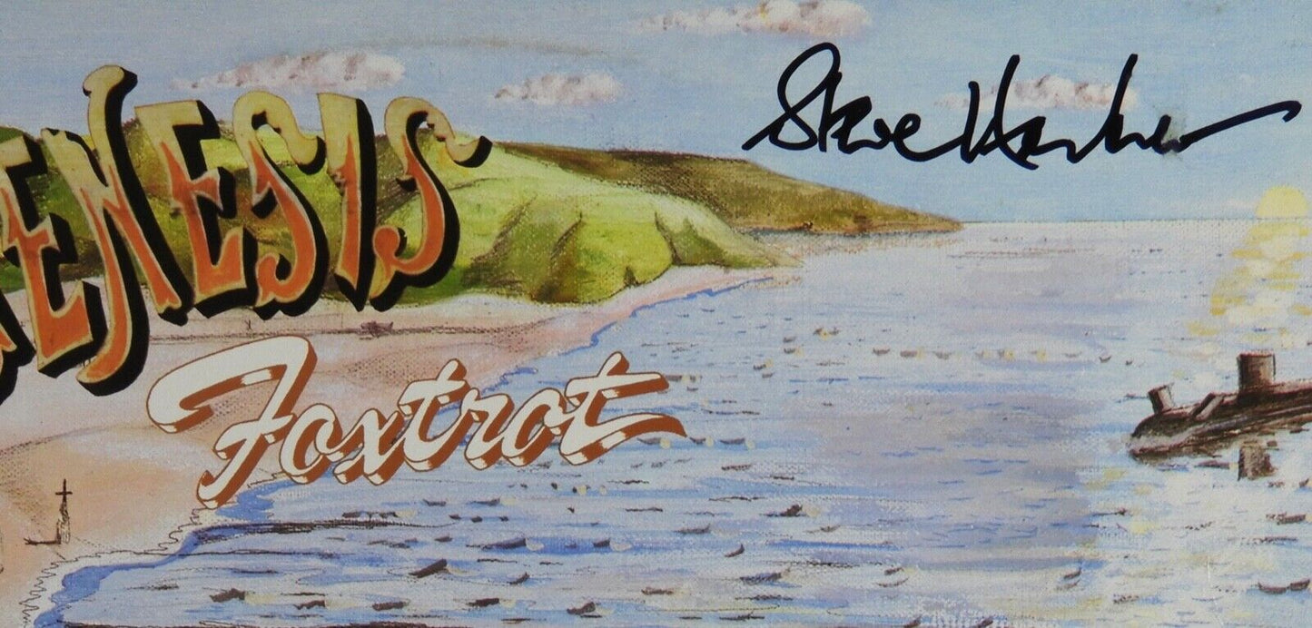 Steve Hackett Genesis JSA Signed Autograph Album Foxtrot