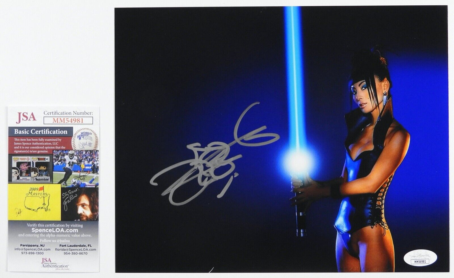 Bai Ling Autograph JSA 8 x 10 Signed Star Wars photo