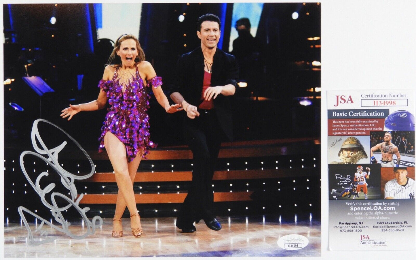 Marlee Matlin Autograph JSA 8 x 10 Signed Photo