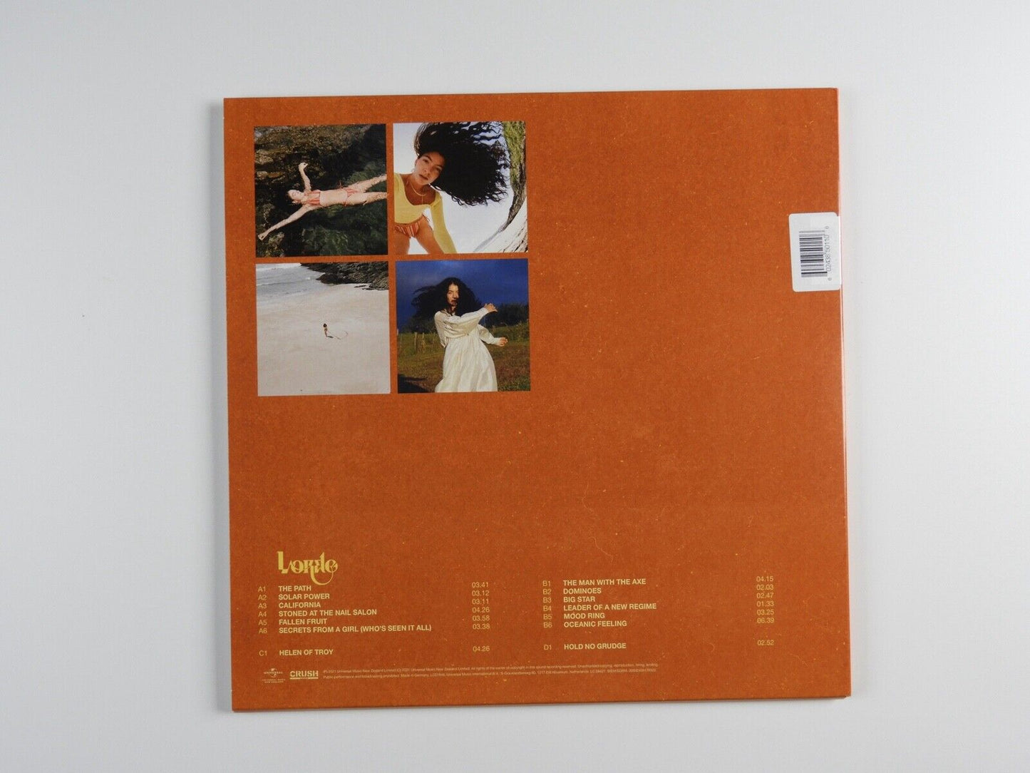 Lorde Solar Power Signed Autograph Record Album Gatefold with extra record