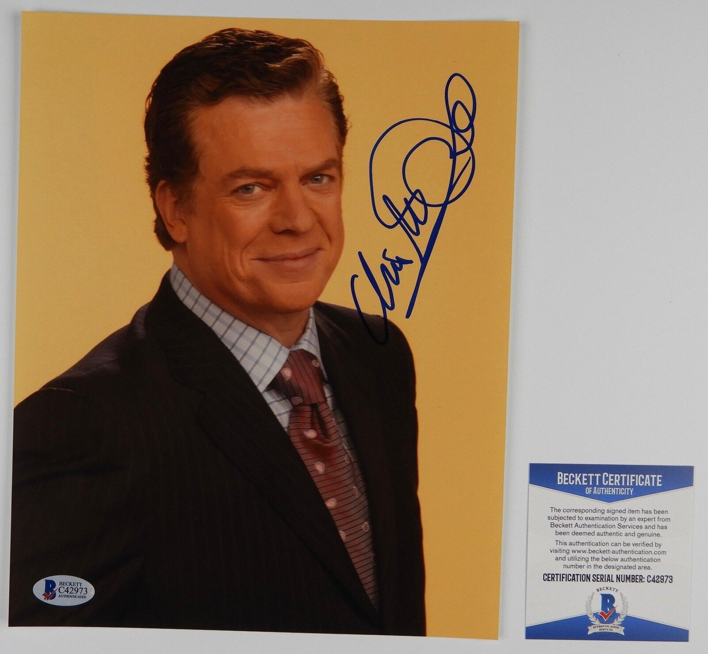 Christopher McDonald signed autograph photo 8 x 10 BAS COA Beckett