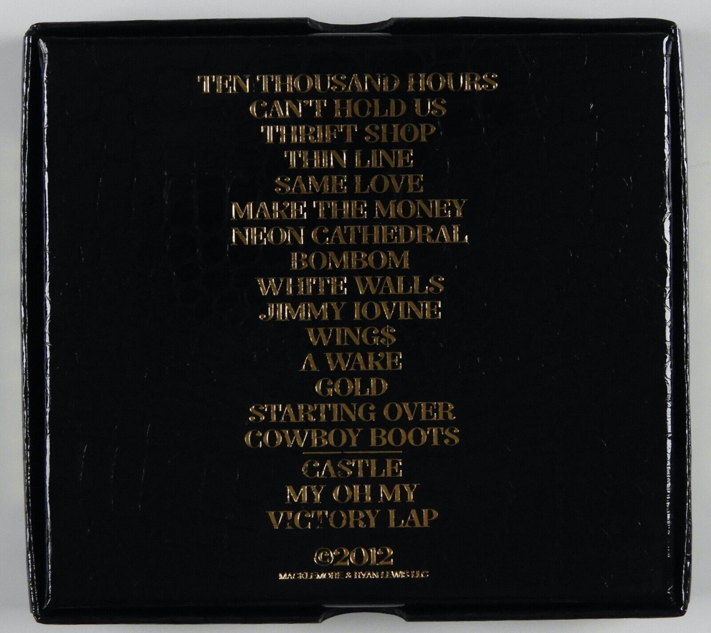 Macklemore JSA Signed Autograph CD Cover The Heist