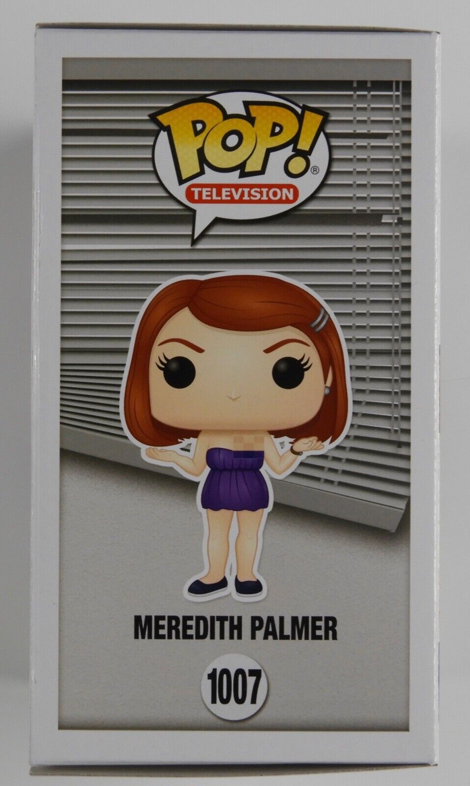 Kate Flannery Meredith Palmer Signed Autograph Beckett Funko Pop 1007 The Office