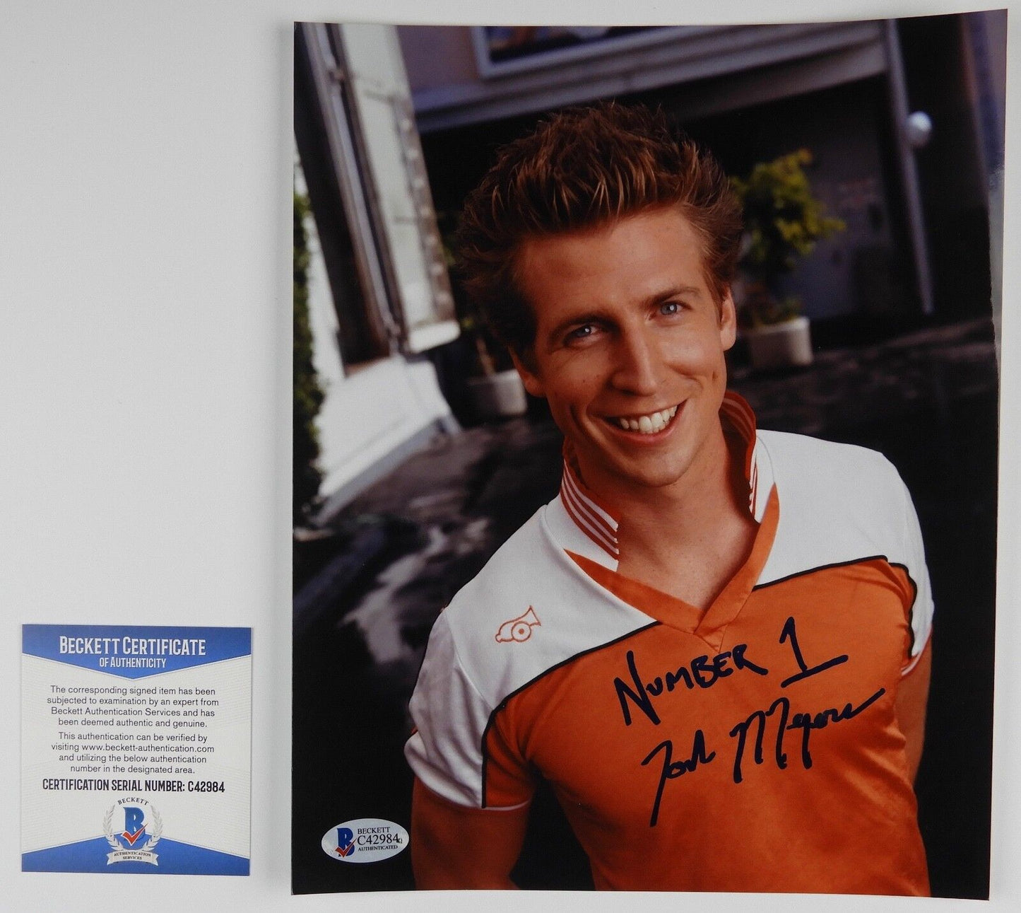 Josh Myers signed autograph photo 8 x 10 BAS COA Beckett