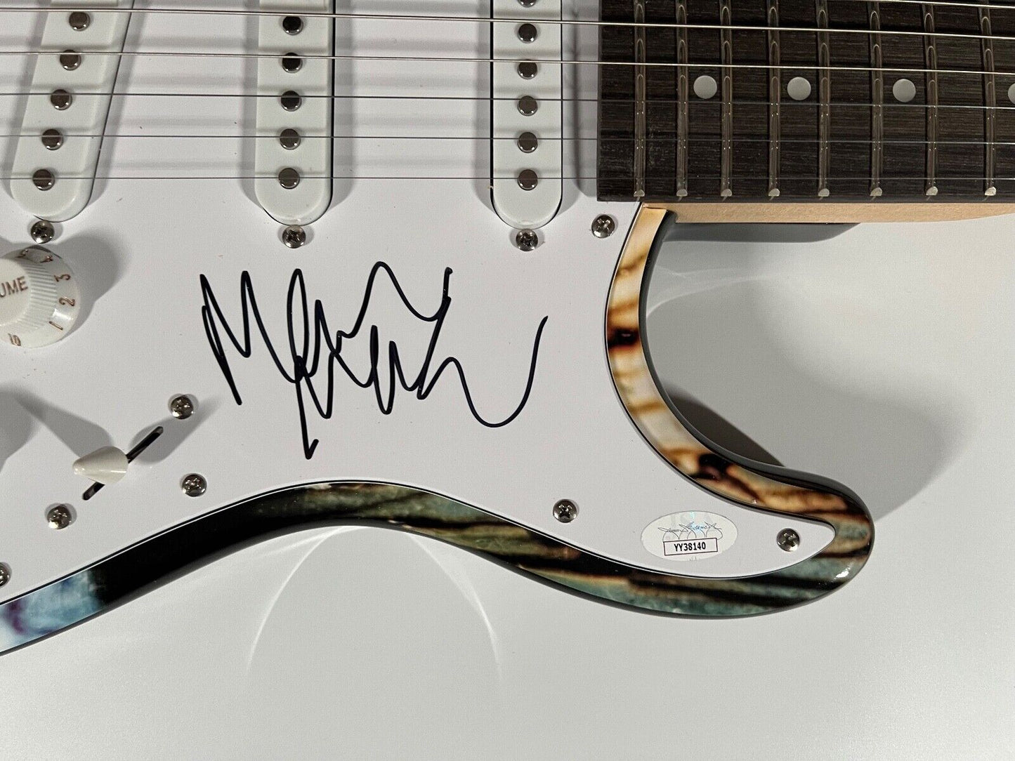 Marilyn Manson JSA Signed Guitar Autograph Stratocaster Guitar