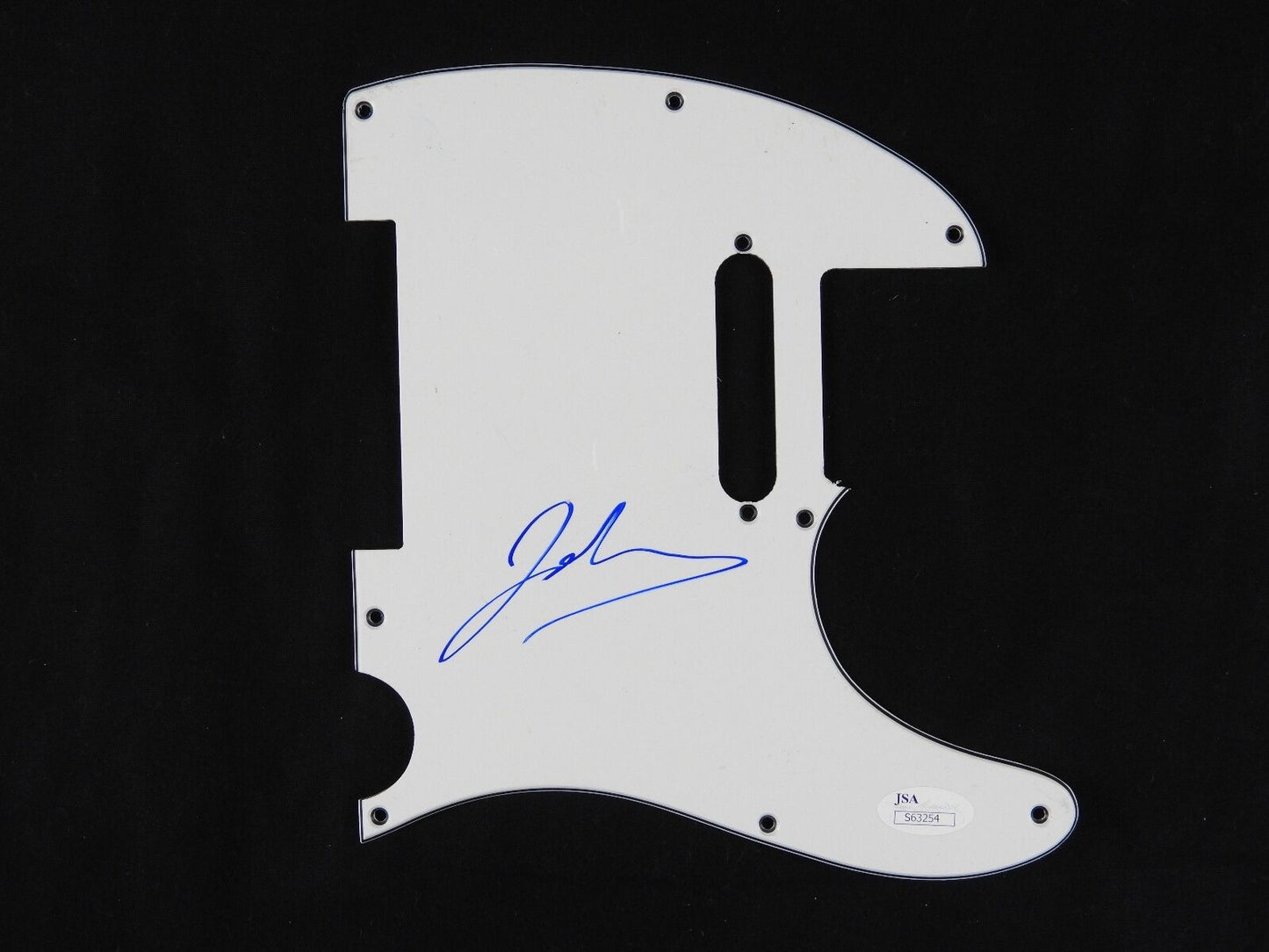 John Rzeznik Goo Goo Doll Autograph Signed Guitar Guard Fender JSA Pickguard