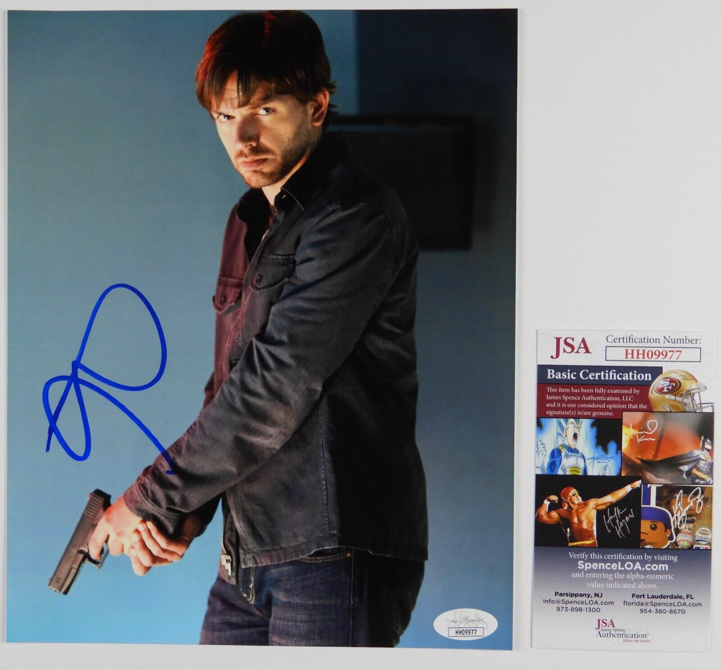 Paul Scheer NTSF JSA signed autograph 8 x 10 Photo
