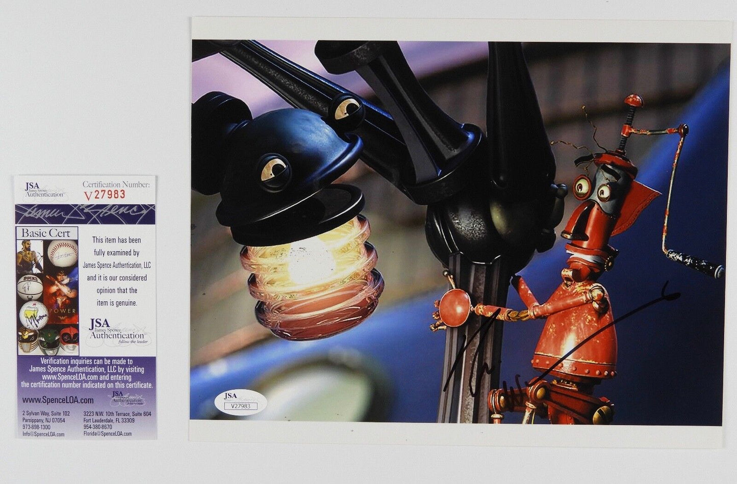 Robin Williams signed autograph 8 x 10 Photo JSA