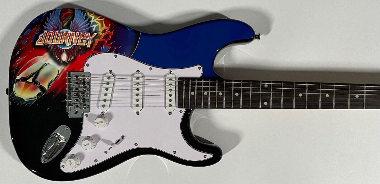 Journey Escape Stratocaster Guitar Custom Graphics Steve Perry