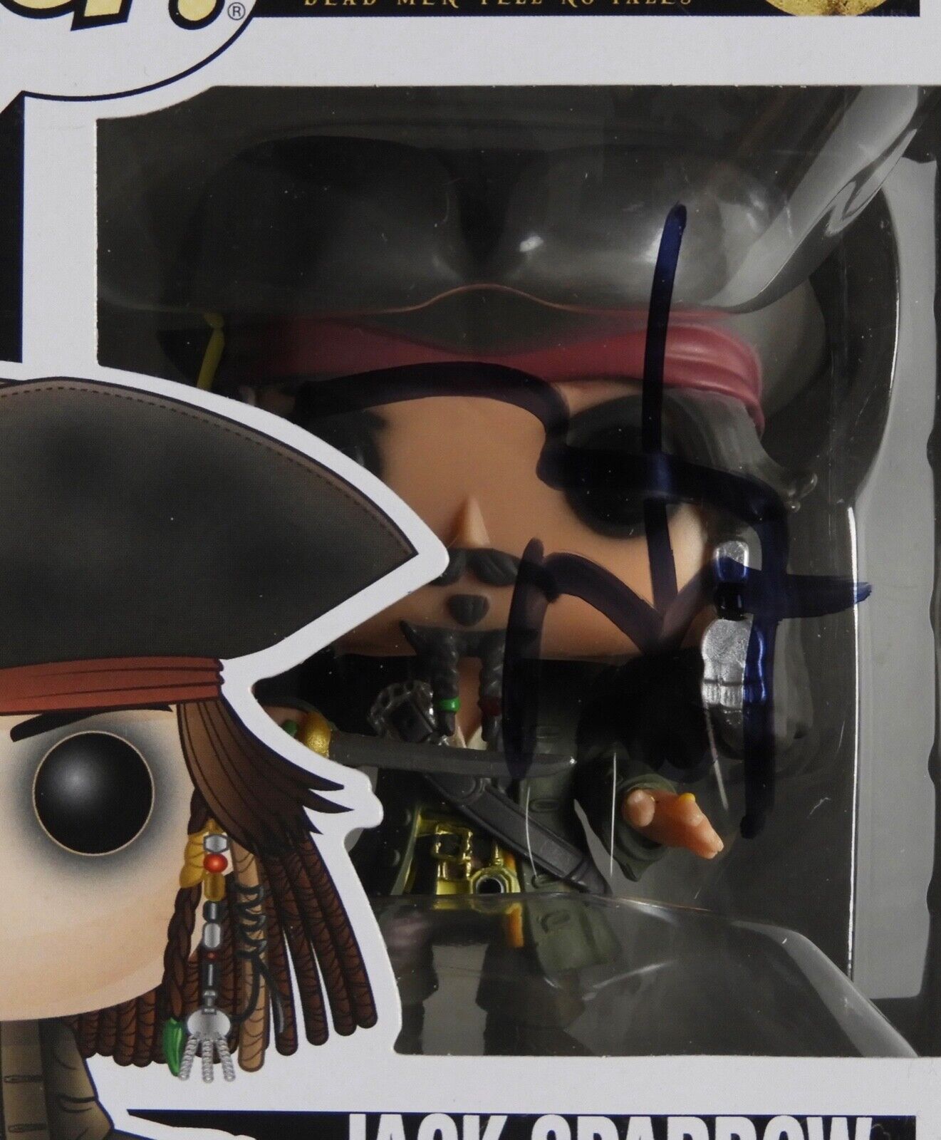 Johnny Depp JSA Signed Autograph Funko Pop Jack Sparrow Pirates Of The Caribbean