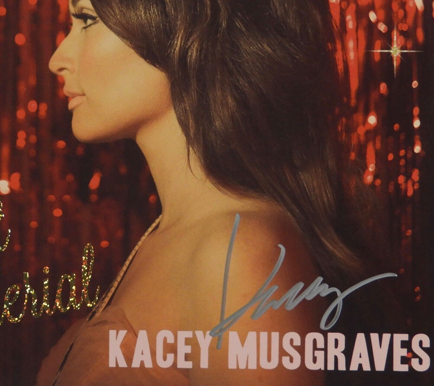 Kacey Musgraves JSA Signed Autograph Album Record Vinyl Pageant Material