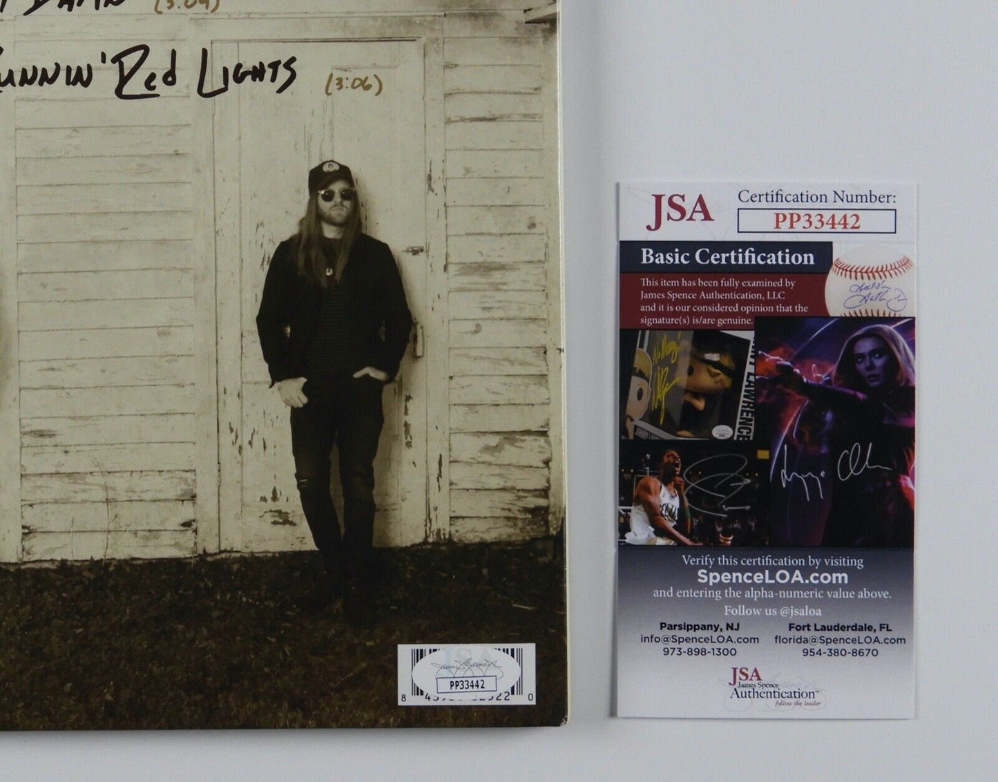 The Cadillac Three JSA Signed Autograph Album Vinyl Record Fully Signed