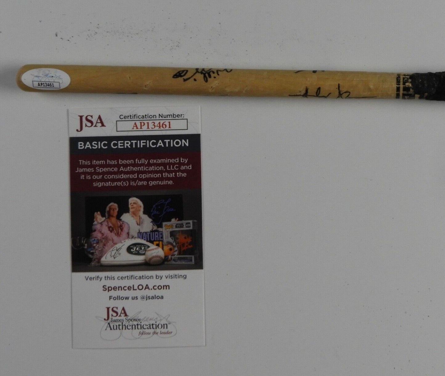 Collective Soul Fully JSA Autograph Signed Drumstick Drum stick Stage Used