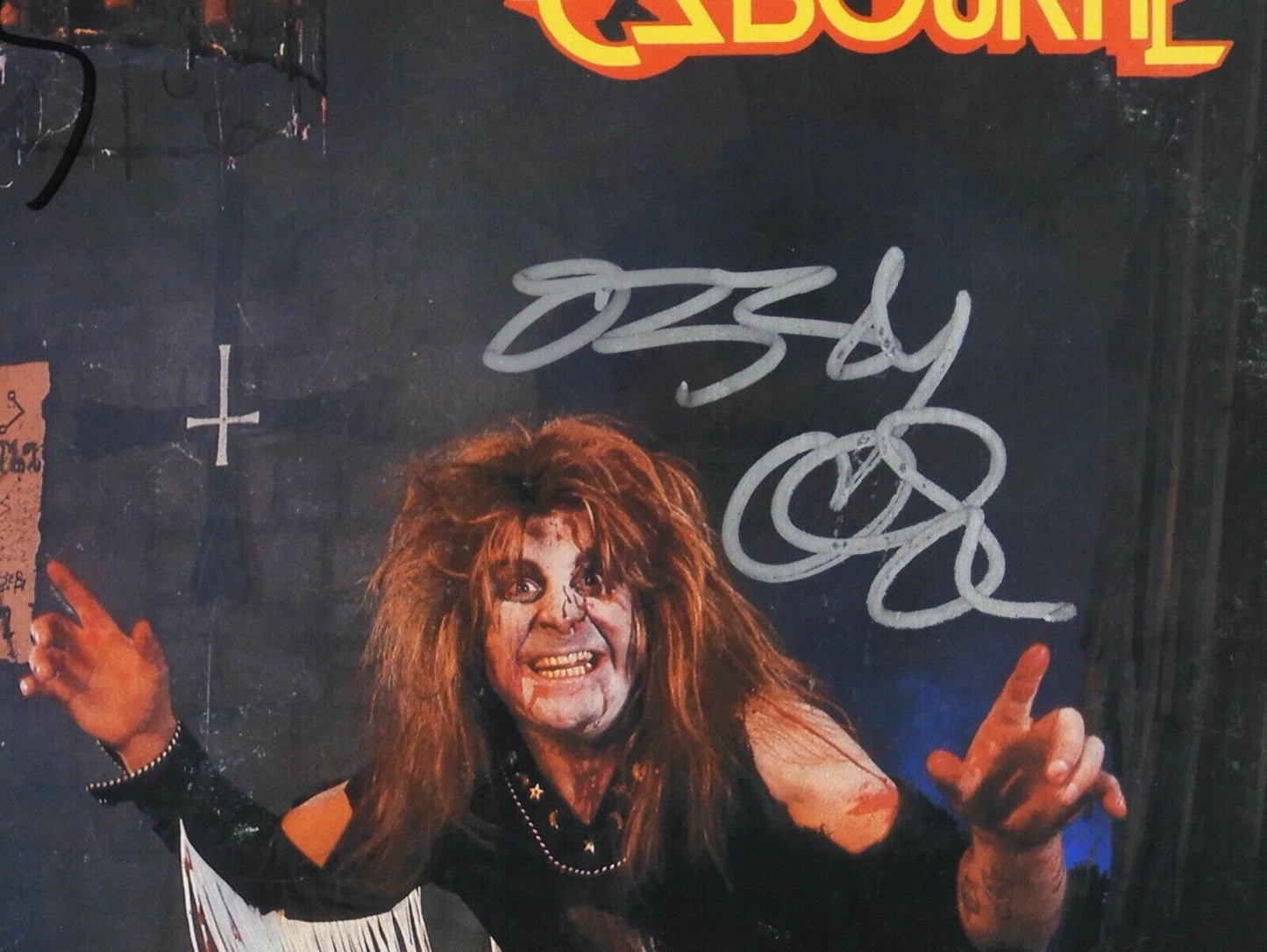 Ozzy Osbourne Autograph JSA Beckett Signed Album Bob Daisley Diary Of a Madman