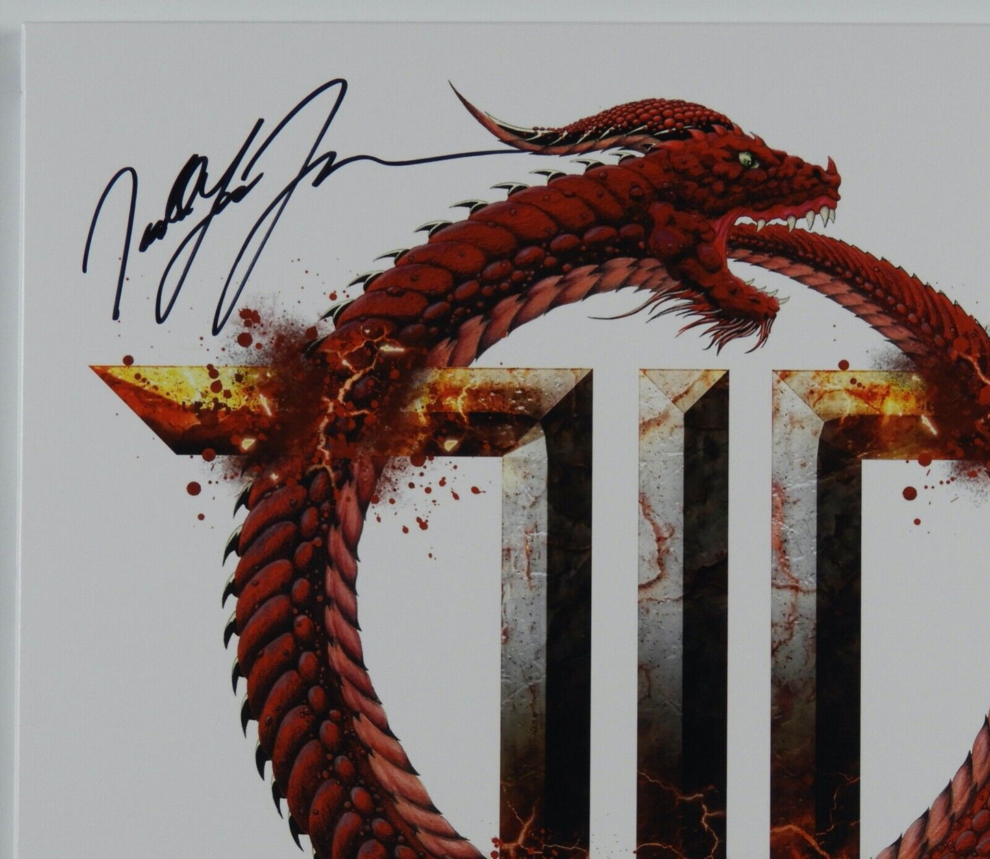 Todd La Torre Queensryche JSA Signed Autograph Album Record LP