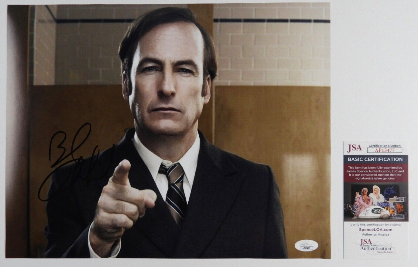 Bob Odenkirk Better Call Saul JSA Signed Autograph 11 x 14
