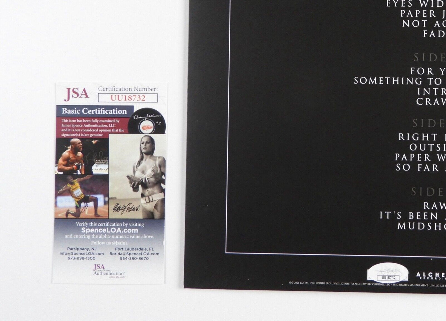 Staind JSA Signed Autograph Record Album Vinyl Fully Signed Live From Foxwoods