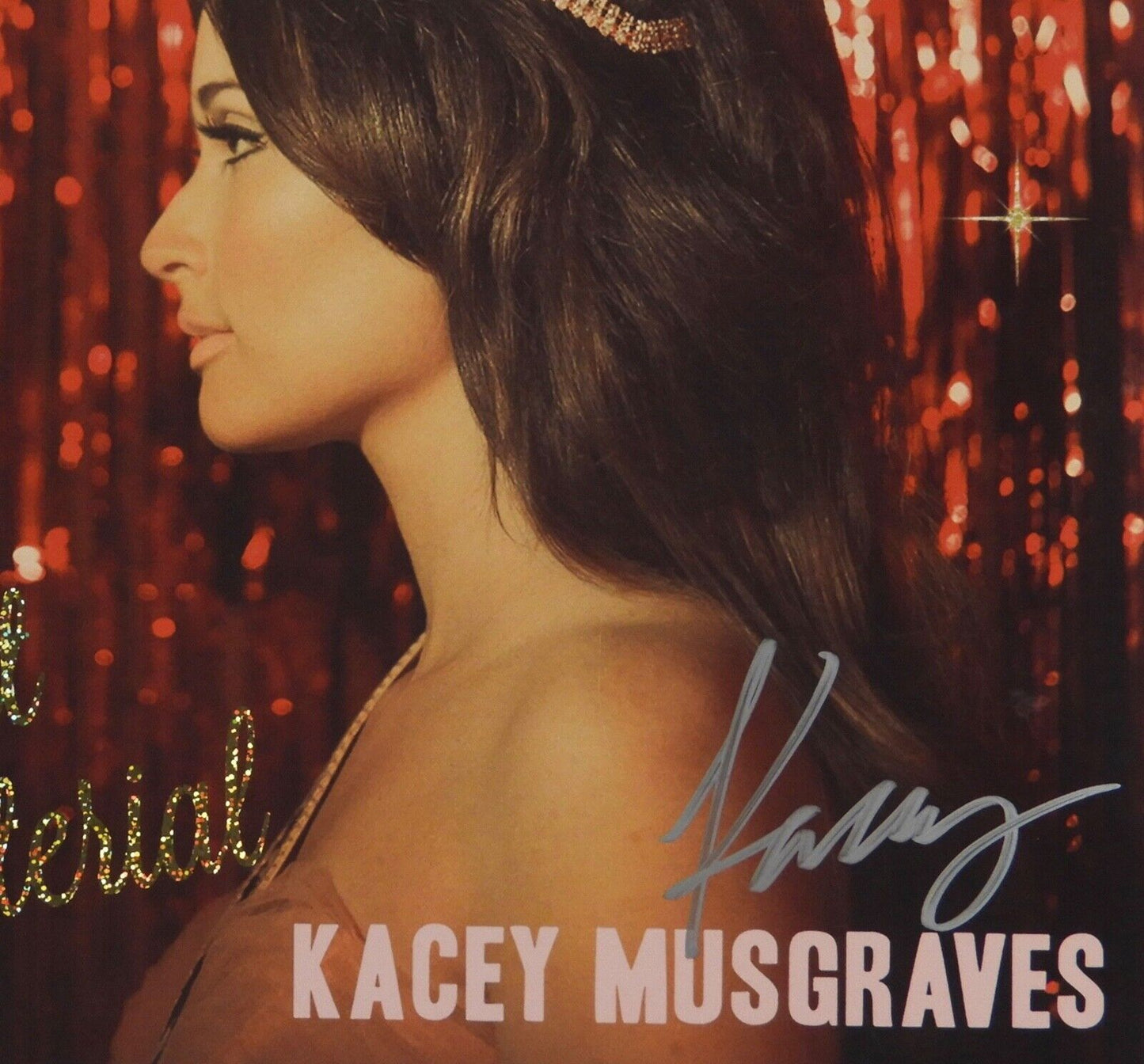 Kacey Musgraves JSA Signed Autograph Album Record Vinyl Pageant Material
