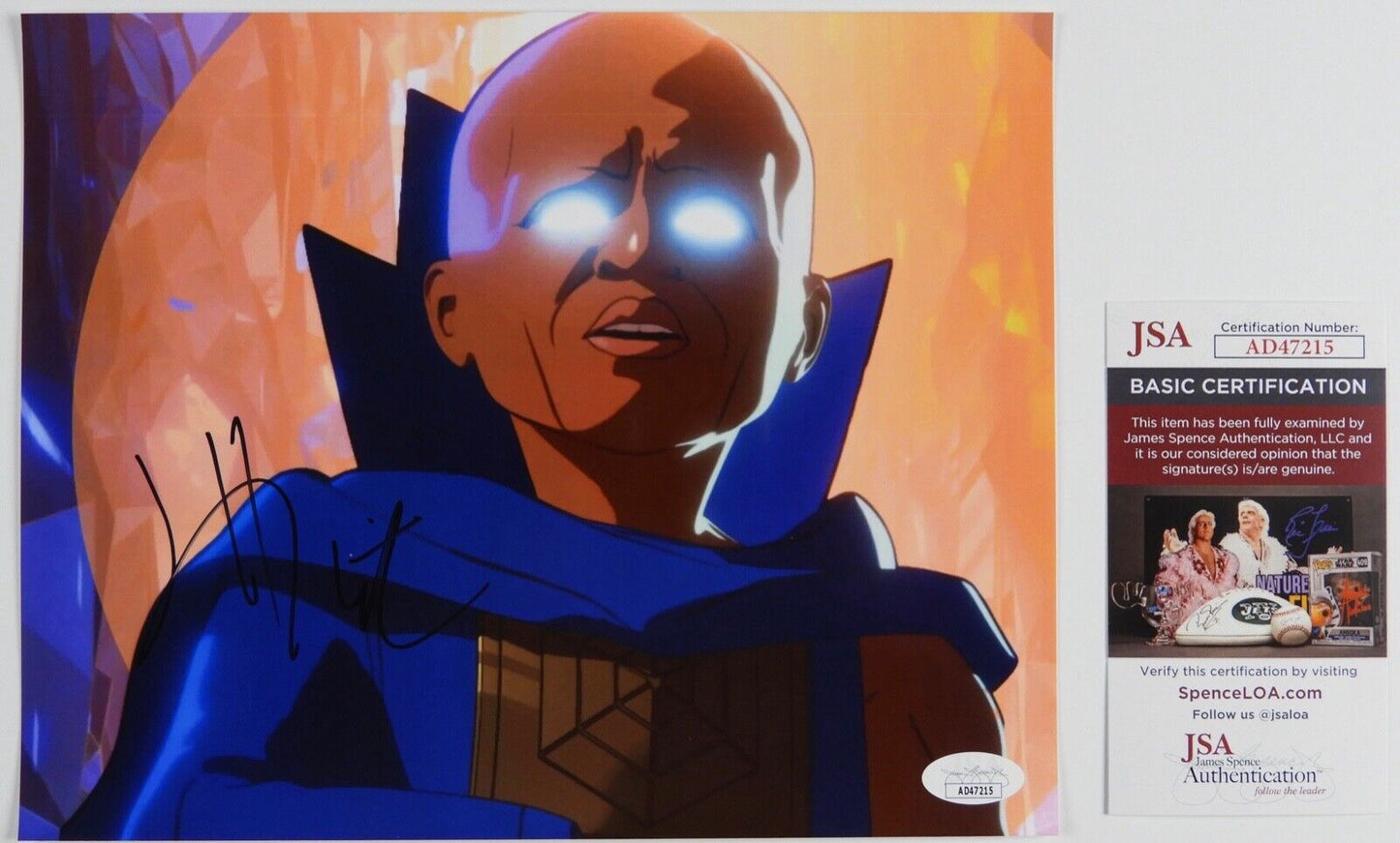 Jeffrey Wright JSA Signed Autograph Photo 8 x 10 The Watcher Marvel