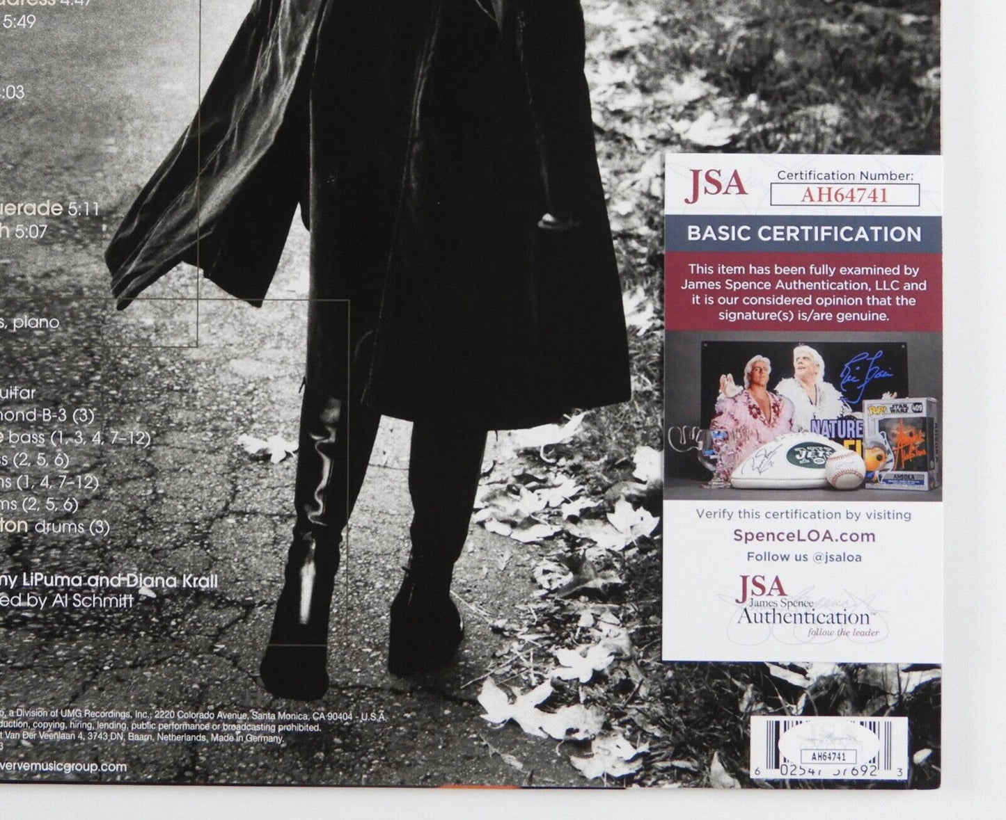 Diana Krall Signed JSA Autograph Album Record The Girl In The Other Room