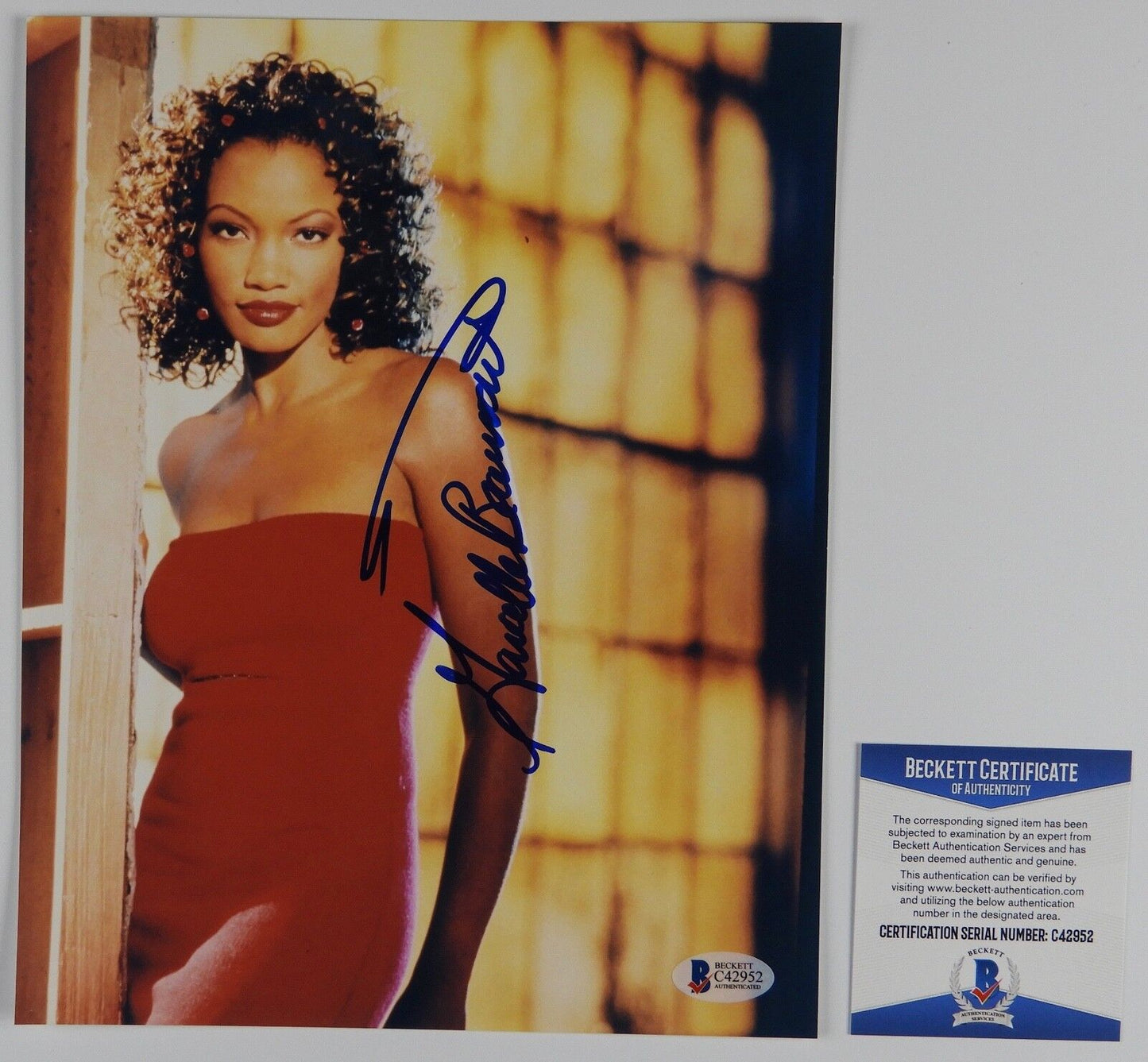 Garcelle Beauvais signed autograph photo 8 x 10 BAS COA Beckett