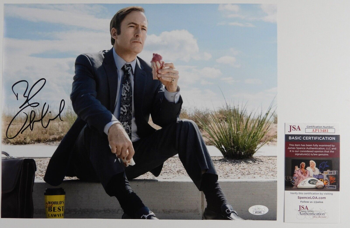Bob Odenkirk Better Call Saul JSA Signed Autograph 11 x 14