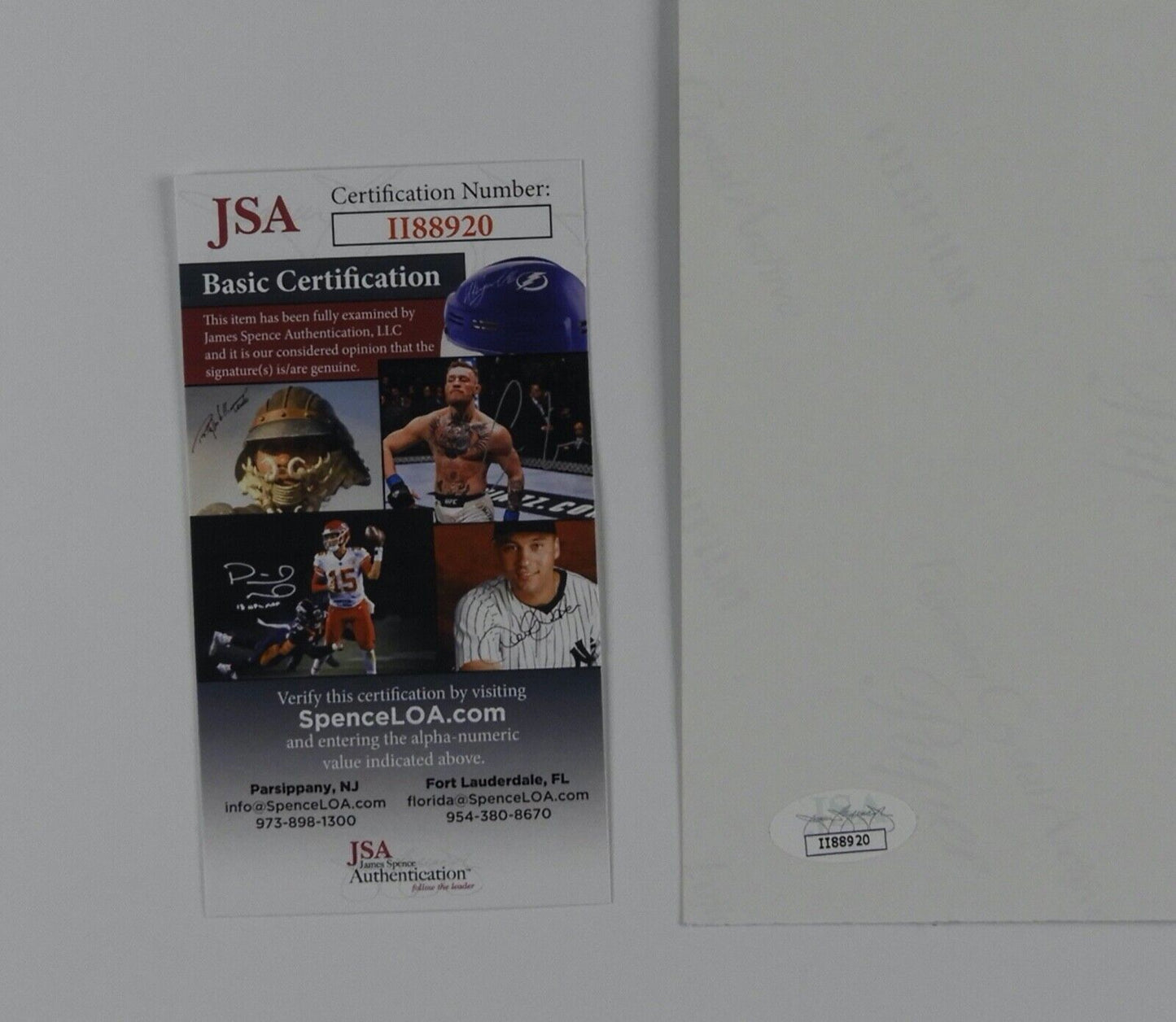 Jimmy Carter JSA Autograph Signed Photo COA 11 x14 President with Anwar Sadat