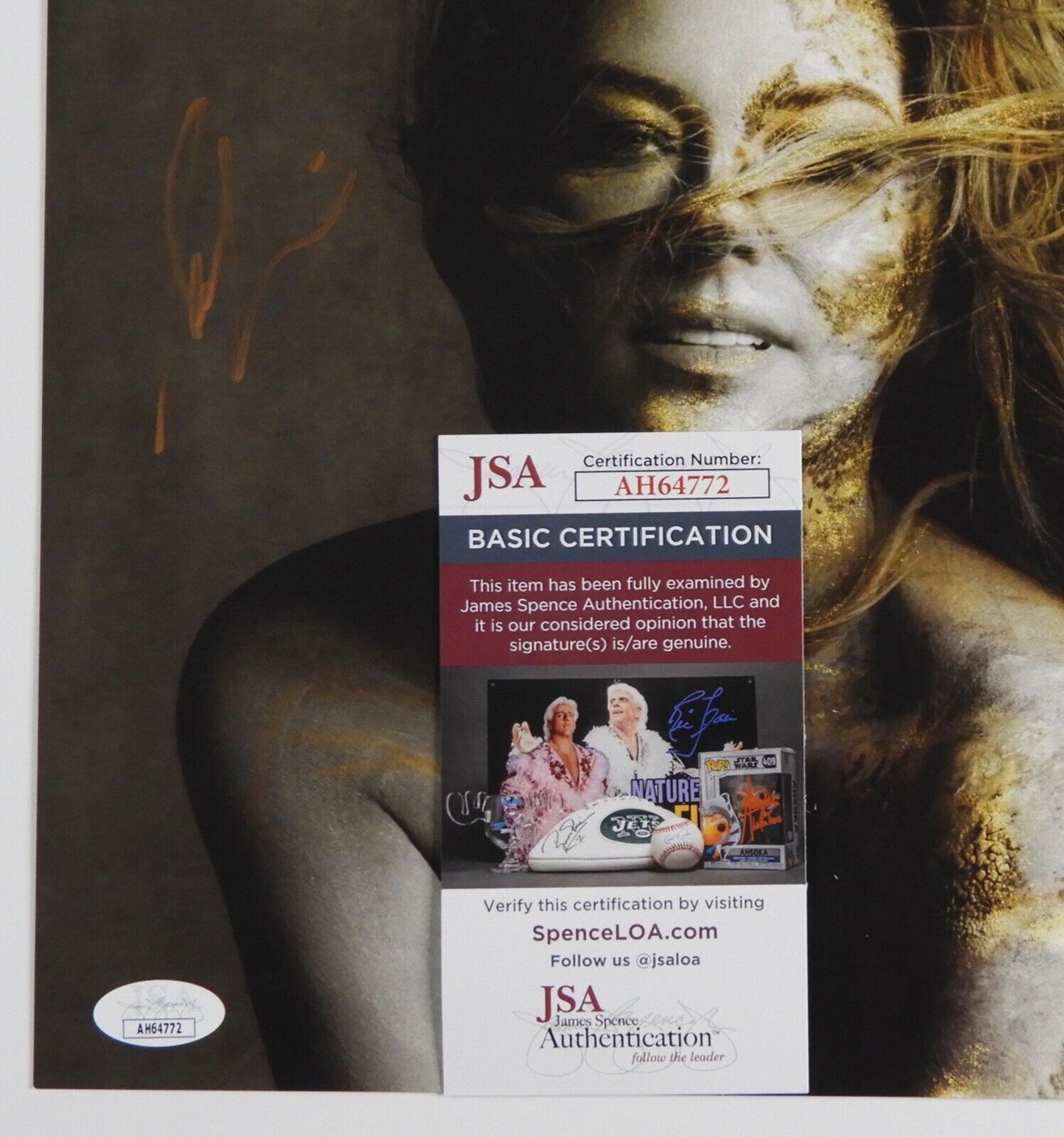 Shania Twain JSA Autograph Signed Lithograph Queen Of Me