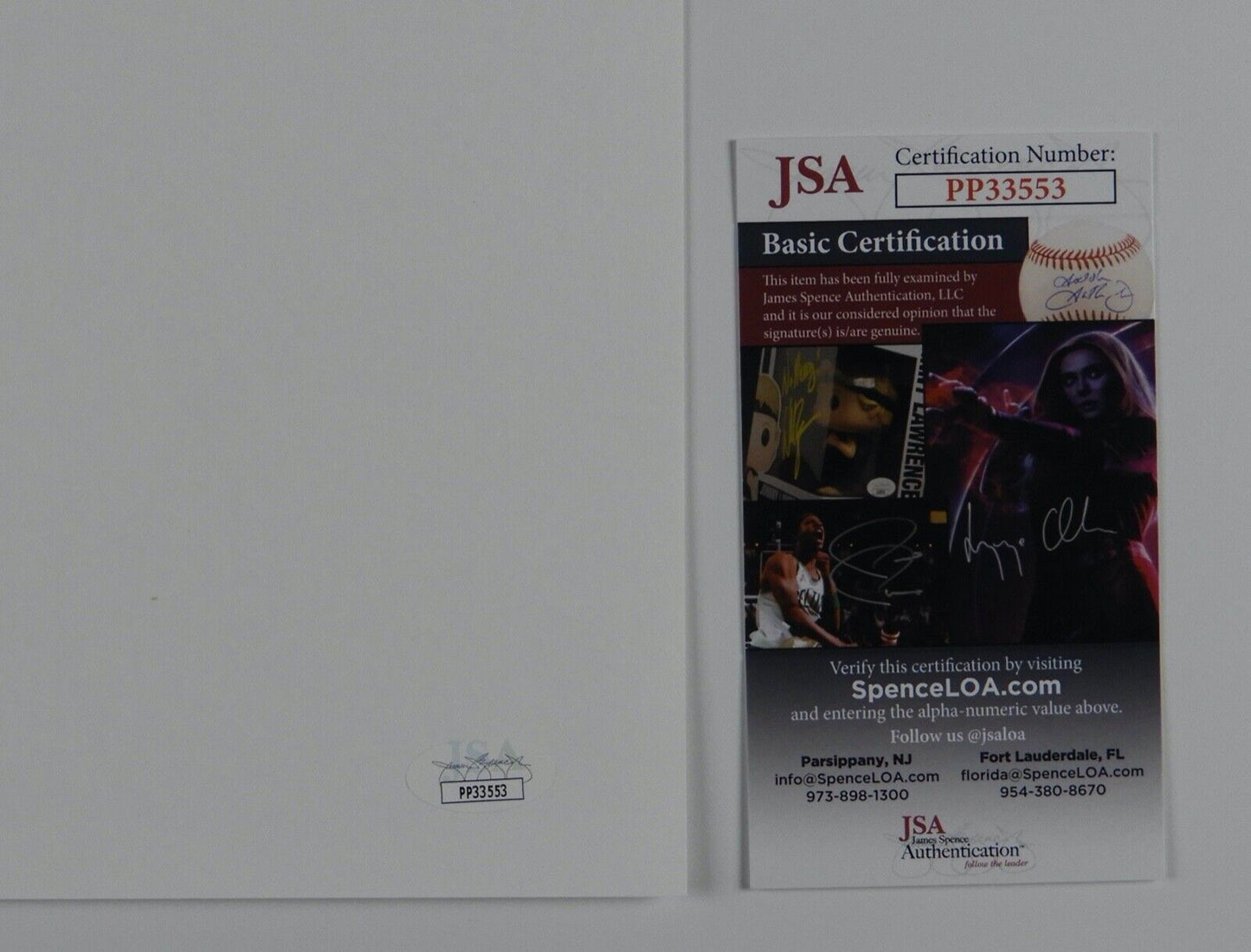 Bishop Briggs JSA Signed Autograph 12" x 12" Lithograph Album Flat