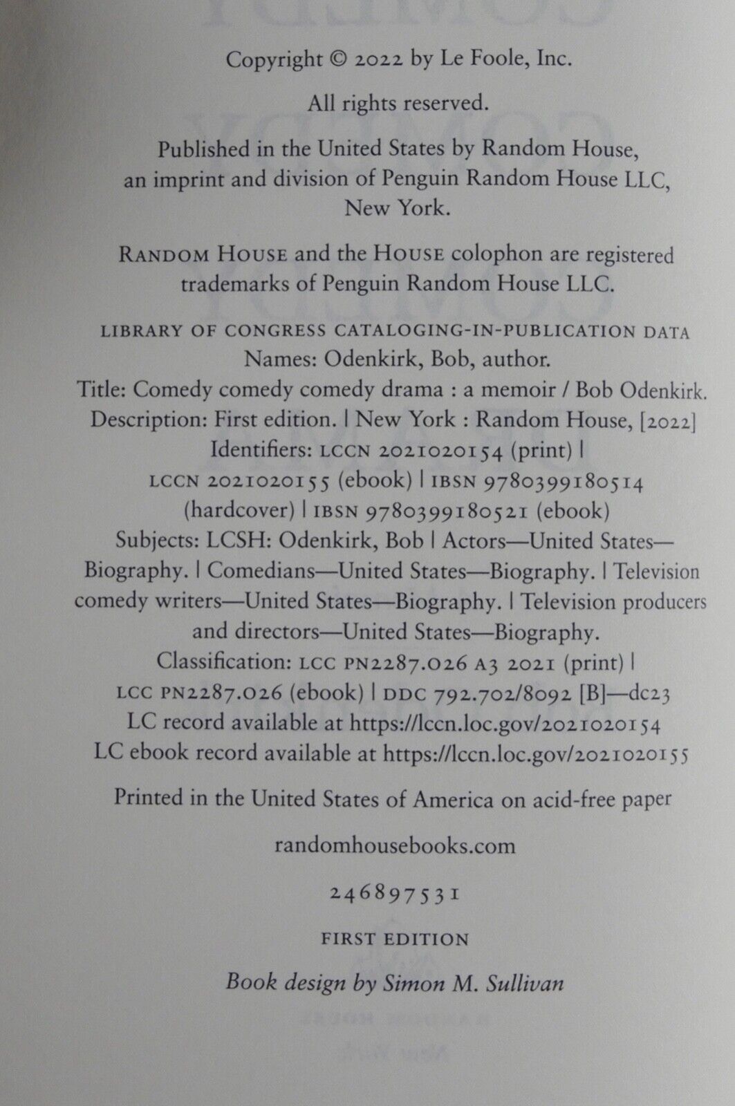 Bob Odenkirk JSA Signed Autograph Book Comedy Drama Better Call Saul